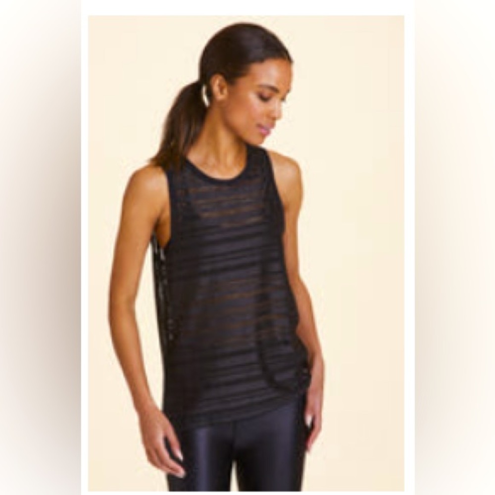 ALALA Flyer Tank Sheer Black